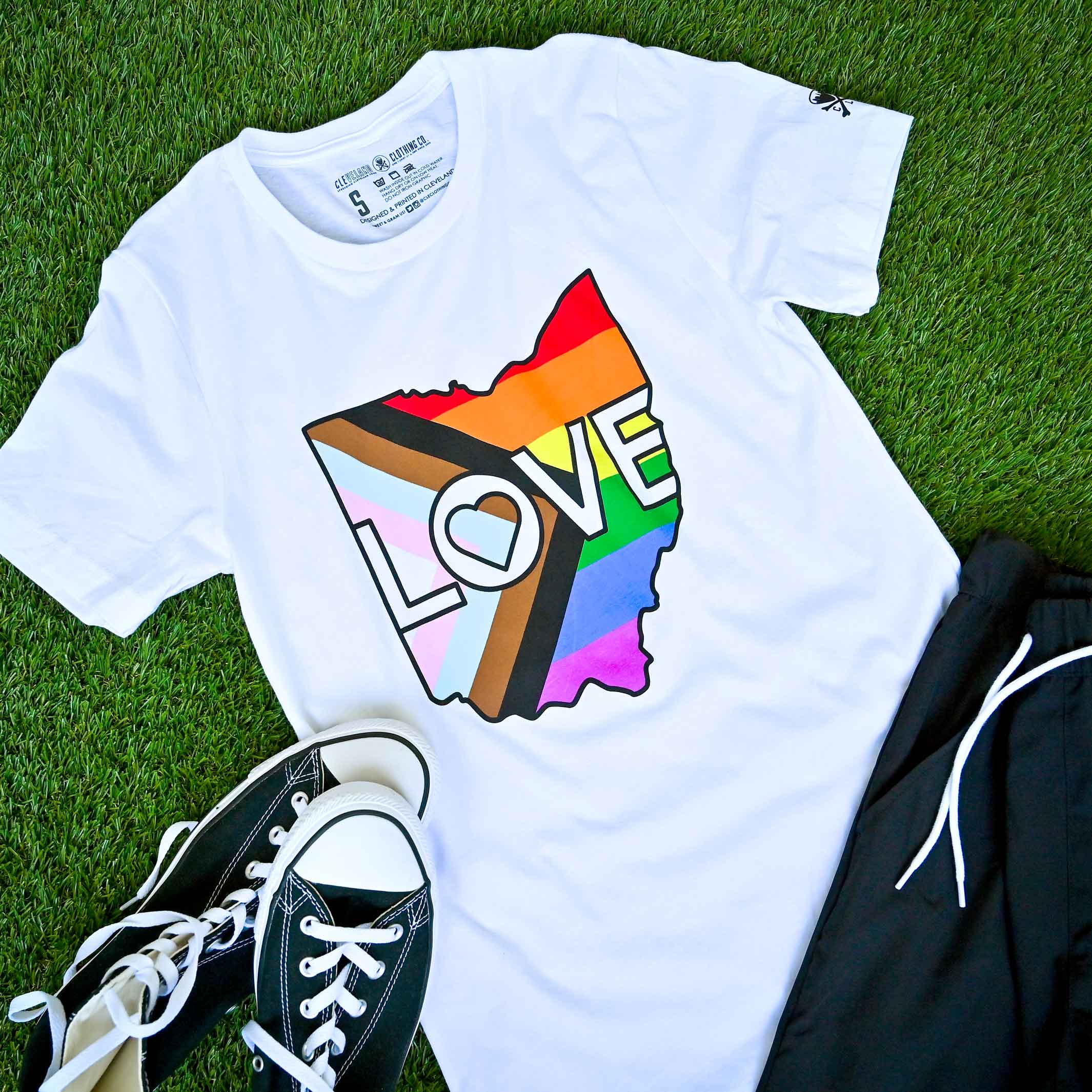2024 Cleveland Pride Apparel: T-Shirts, Tank Tops, Stickers and