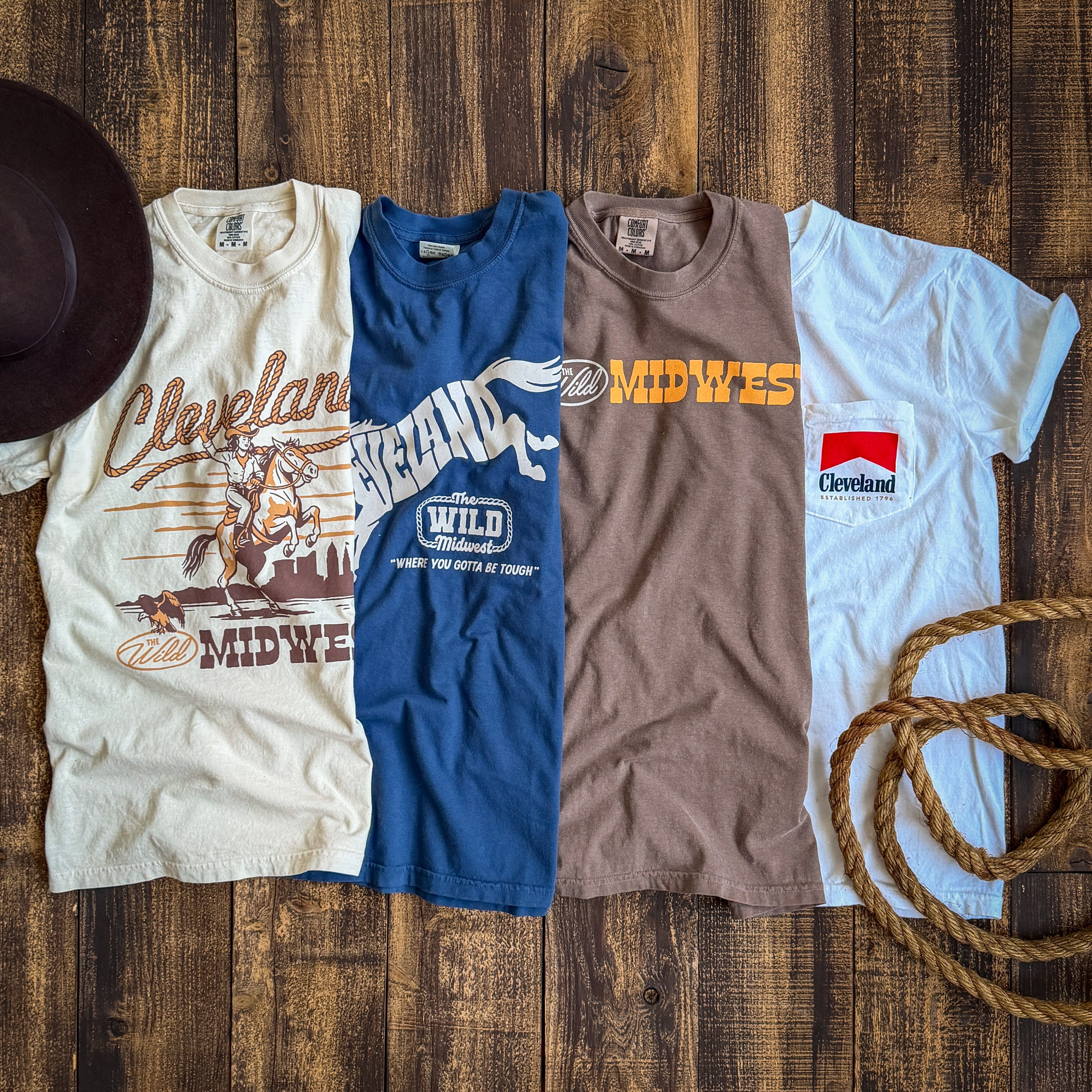 Cleveland Wild Midwest Apparel | CLE Western Style Shirts