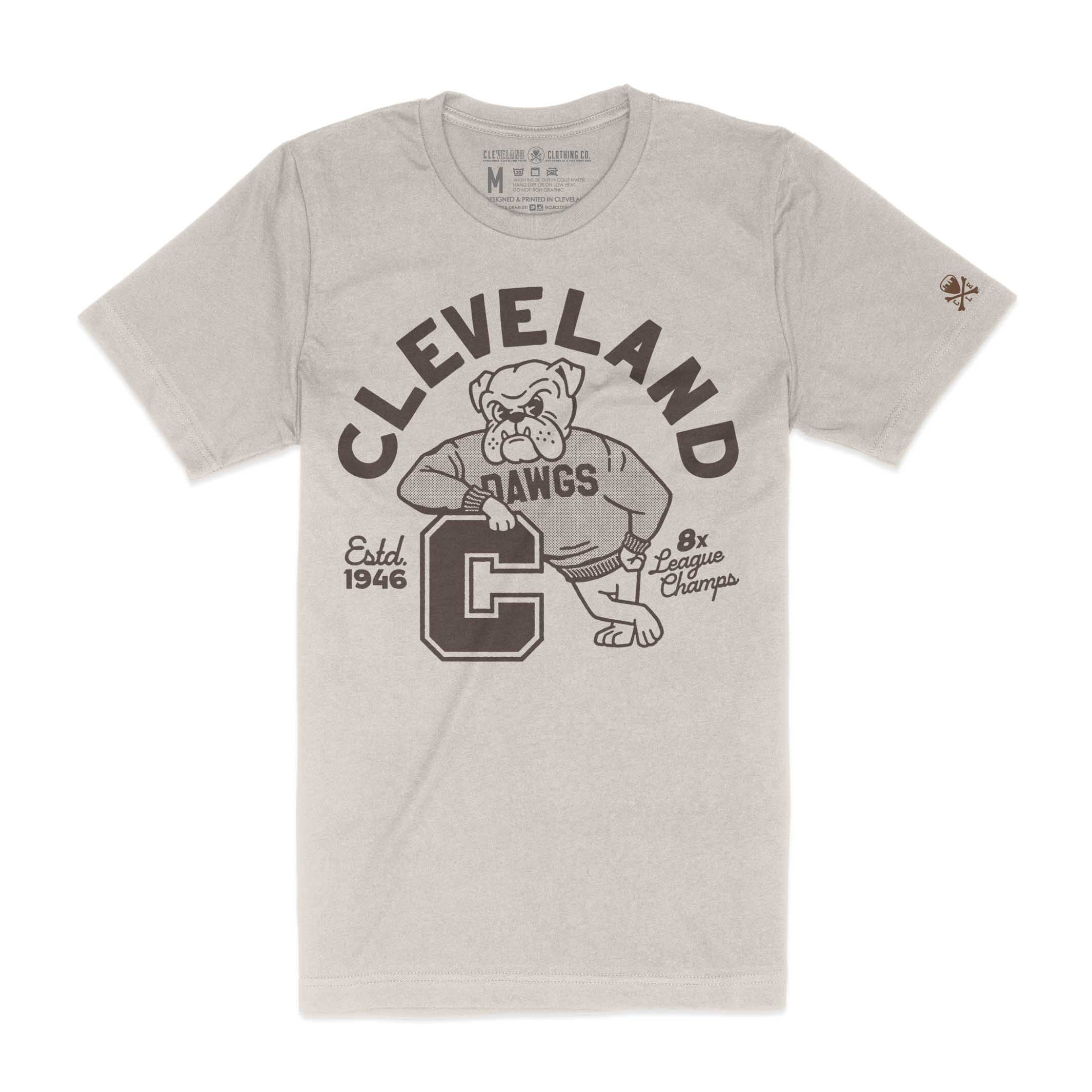 Cleveland Dawg Unisex Crew T Shirt 8999