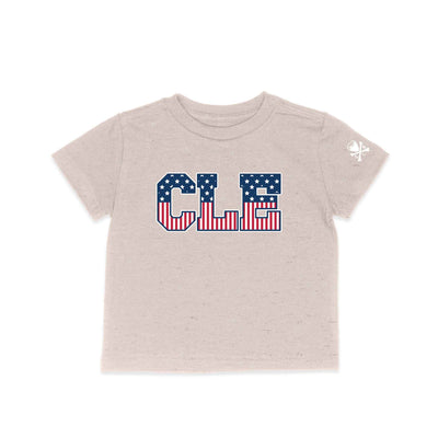 CLE Stars & Stripes - Toddler Crew T-Shirt