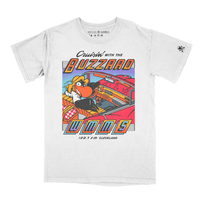 WMMS 'Cruisin With The Buzzard' - Unisex Crew T-Shirt *Officially Licensed