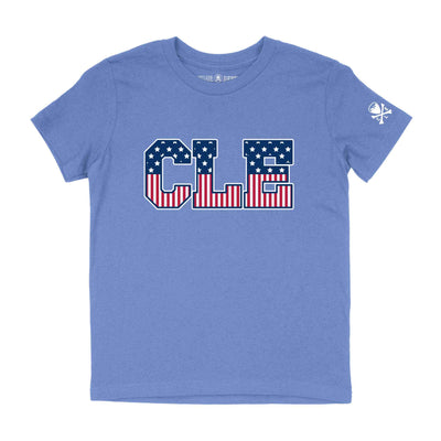 CLE Stars & Stripes - Youth Crew T-Shirt