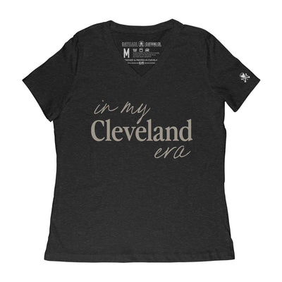 'In My Cleveland Era' Women's Relaxed V-Neck T-Shirt