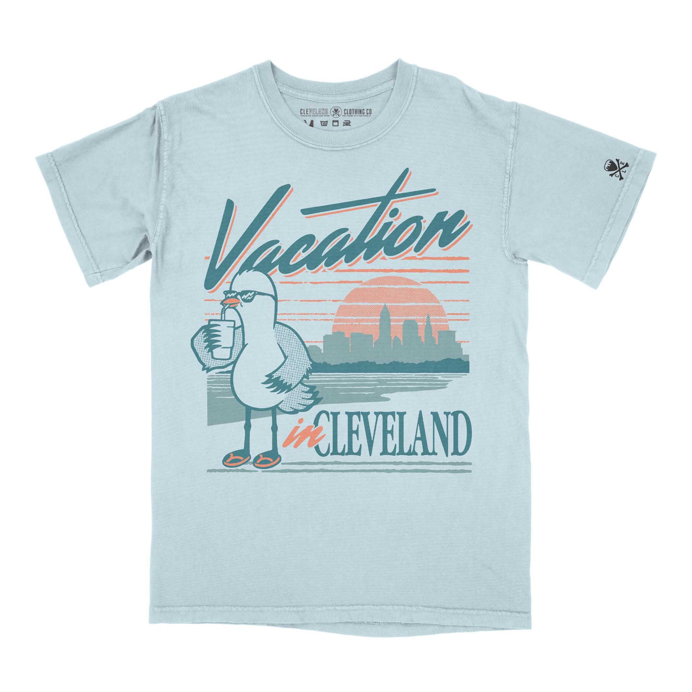 Vacation In Cleveland - Unisex Crew T-Shirt