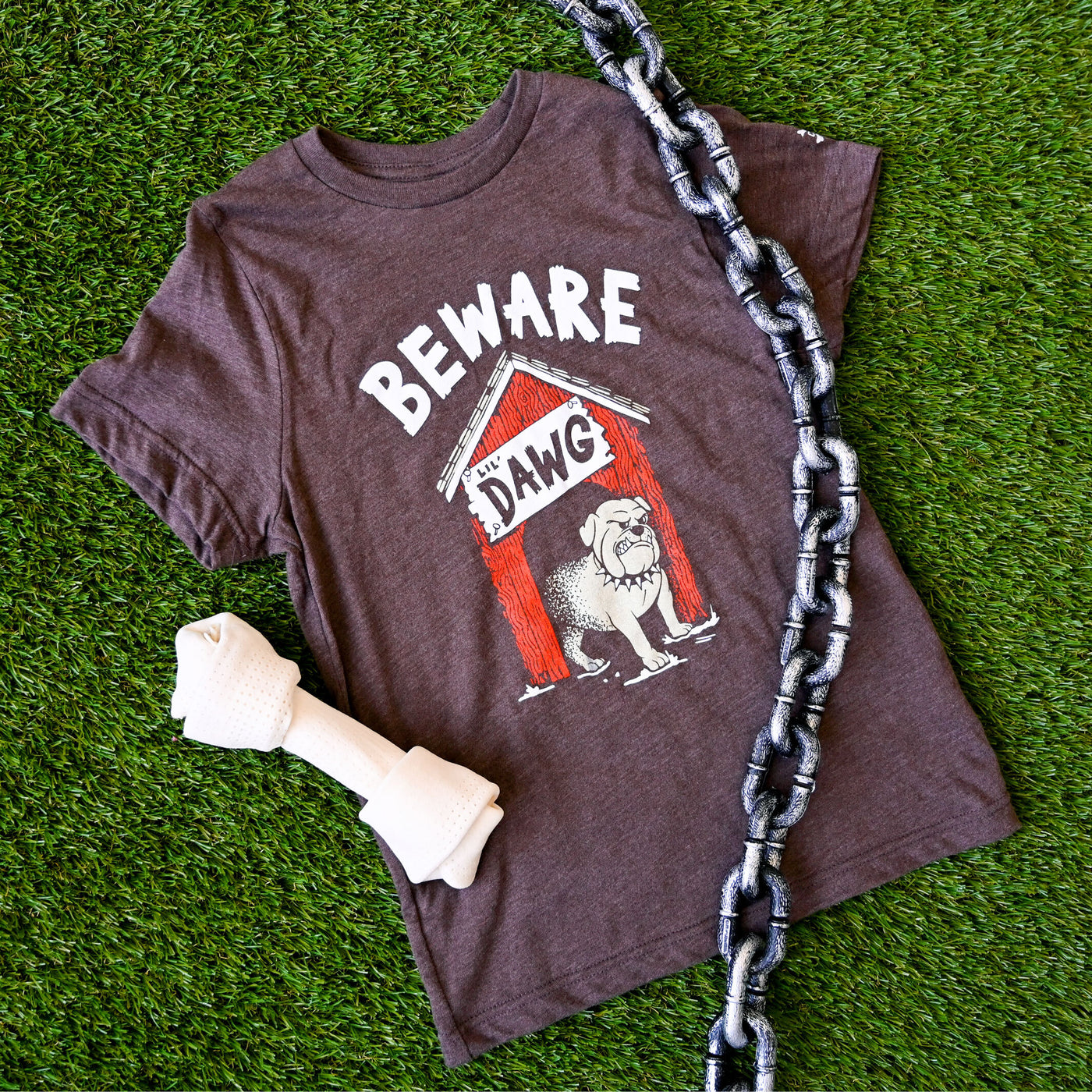 Beware Of Lil Dawg - Youth Crew T-Shirt