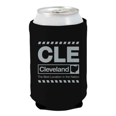 CLE Airport Code - Neoprene Can Cooler
