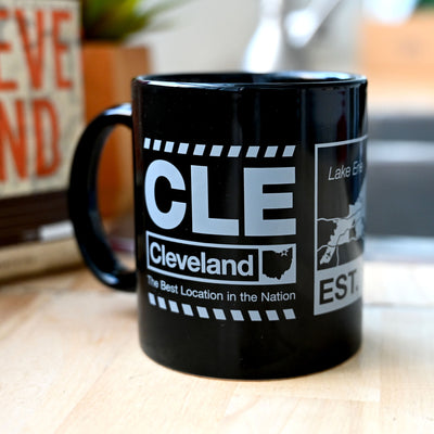 CLE Airport Code Coffee Mug