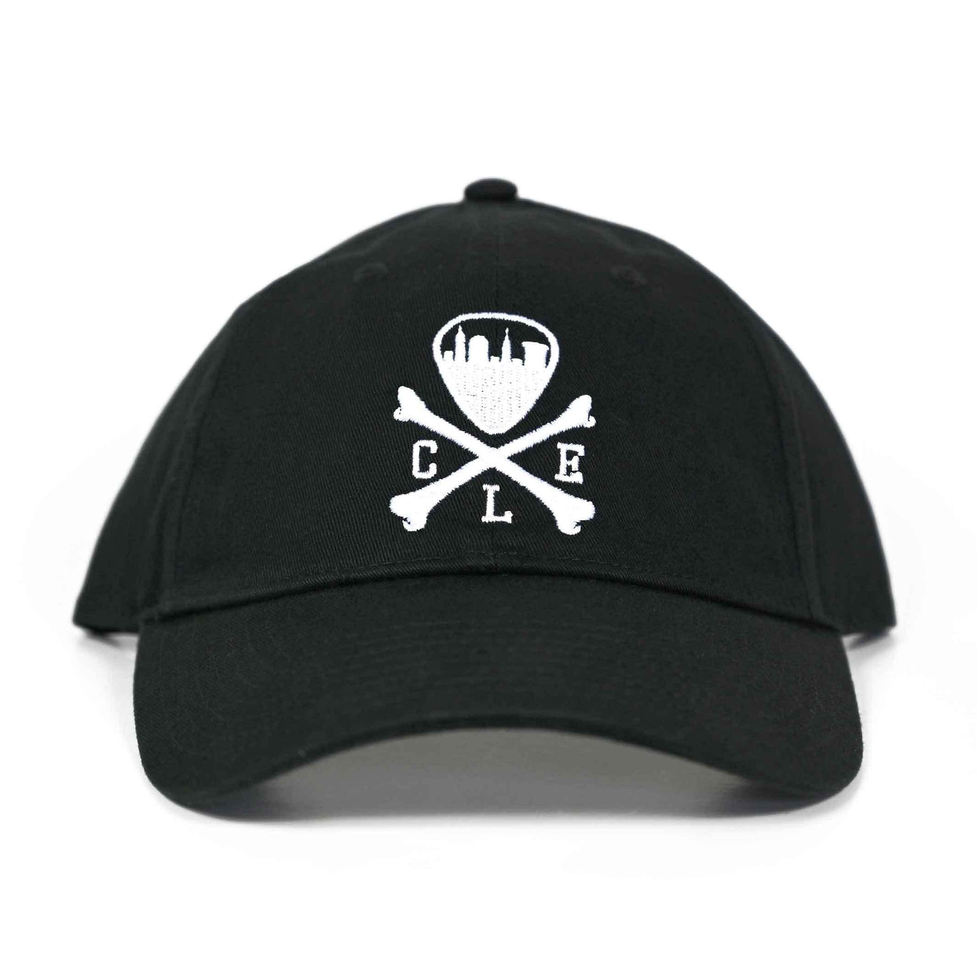 CLE Logo Twill Dad Hat - Black