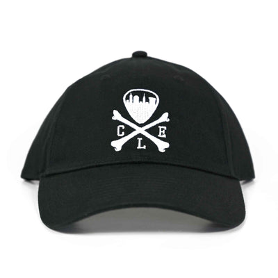 CLE Logo Twill Dad Hat - Black