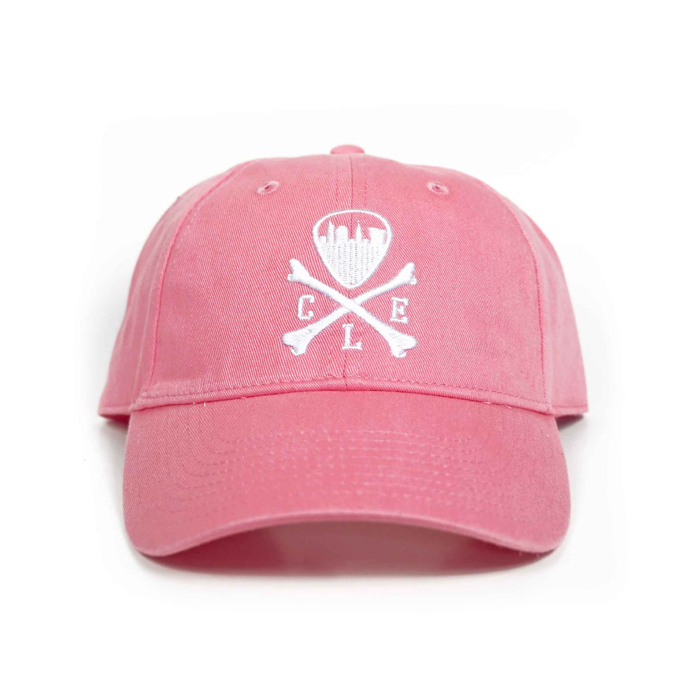 CLE Logo Twill Dad Hat - Pink