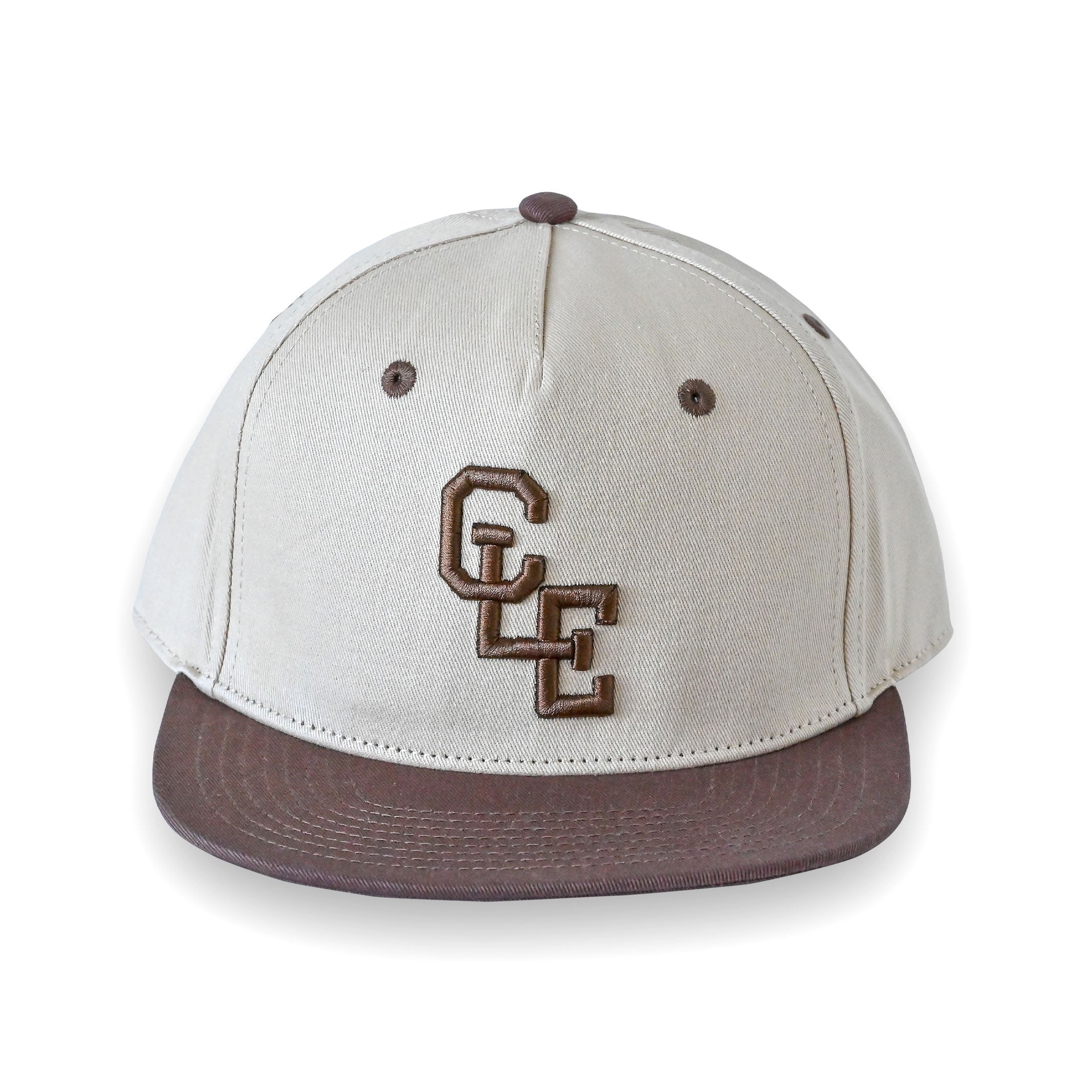 帽子 THE CLE GRAPHIC DEPTH CAP CLE-MONOGRAM-SB-BROWN-DETAIL-