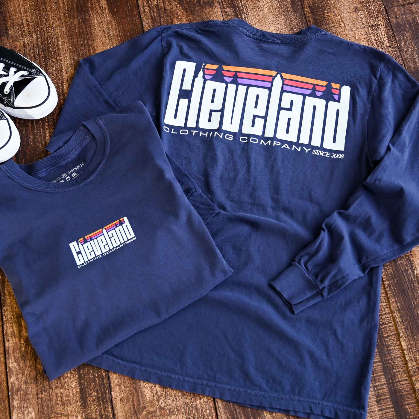 Cleveland Clothing Outdoors Unisex Crew Long Sleeve T-Shirt