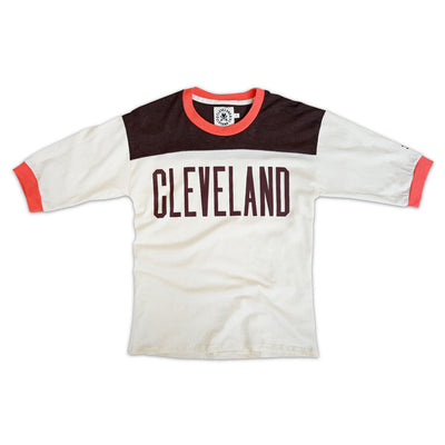 Limited Edition: 'Cleveland' Unisex Three Quarter Sleeve T-Shirt