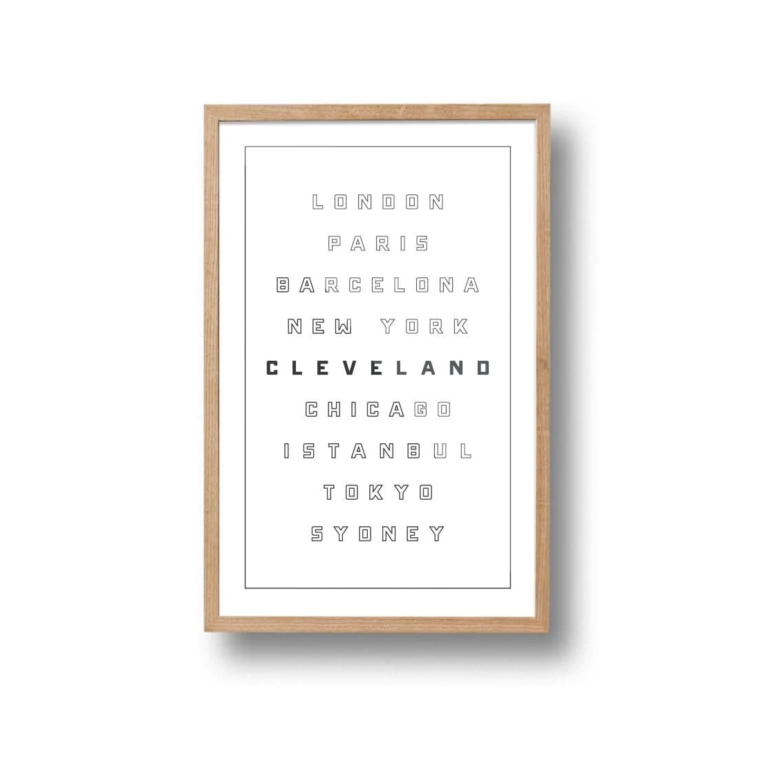 Cleveland World Class - Poster