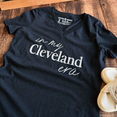 'In My Cleveland Era' Women's Relaxed V-Neck T-Shirt