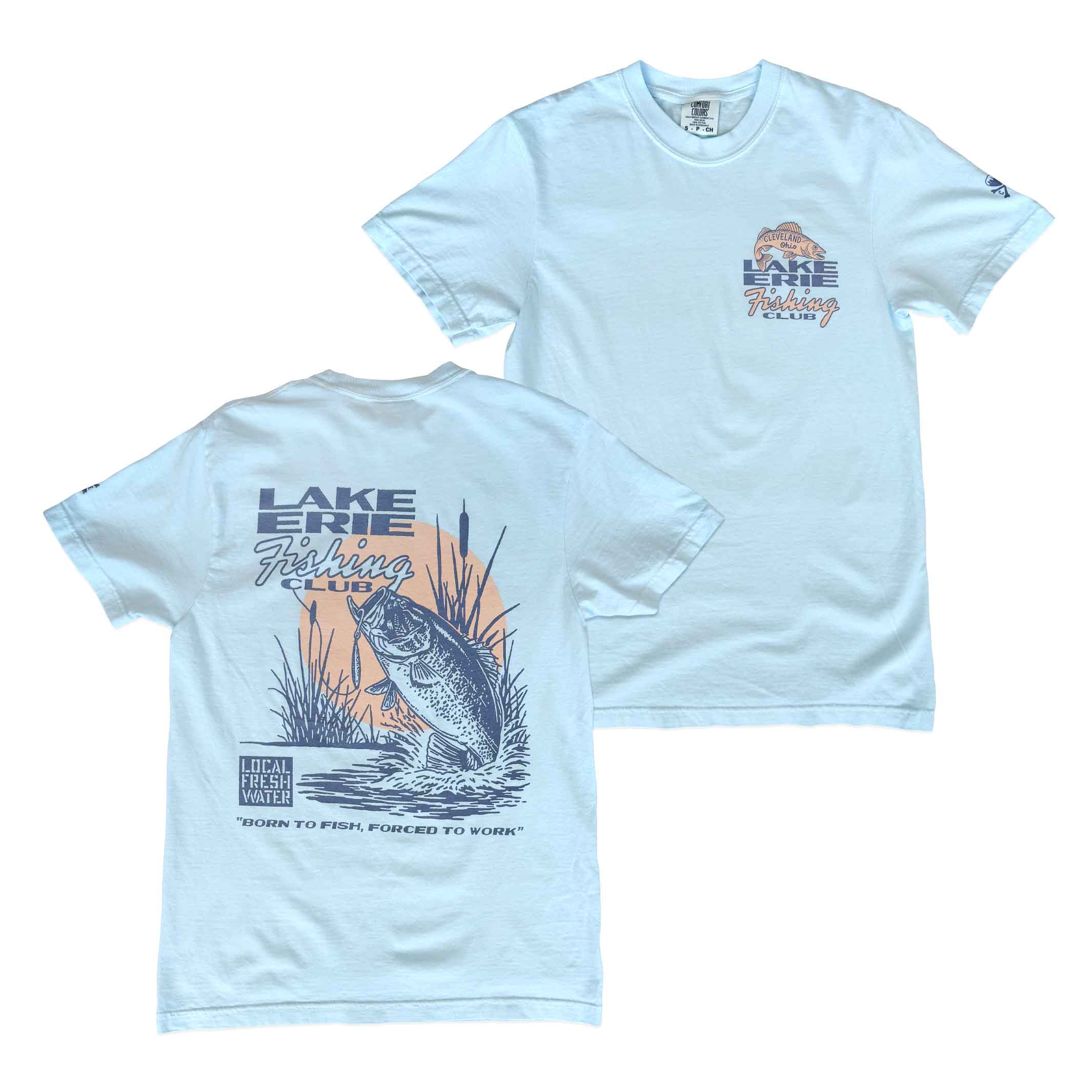 Lake Erie Fishing Club T-Shirt | Cleveland Fishing Shirt | CLE