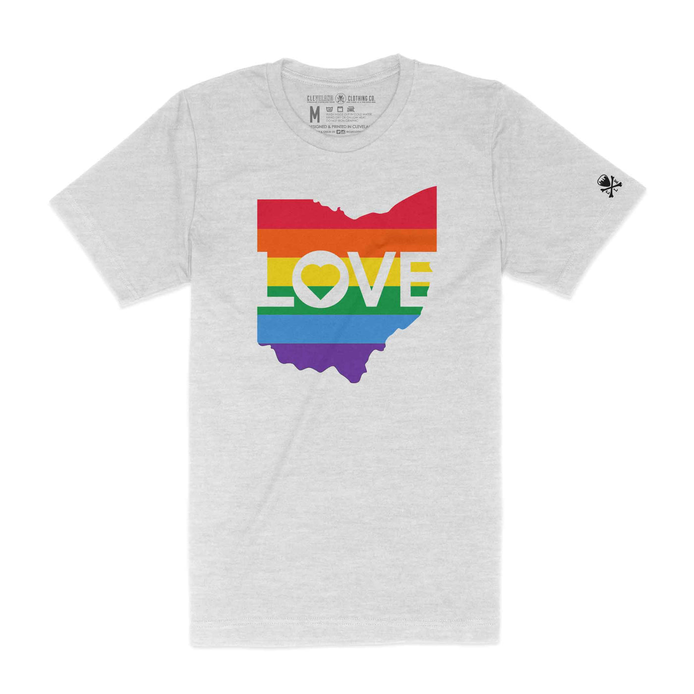 Ohio Love Pride - Unisex Crew T-Shirt