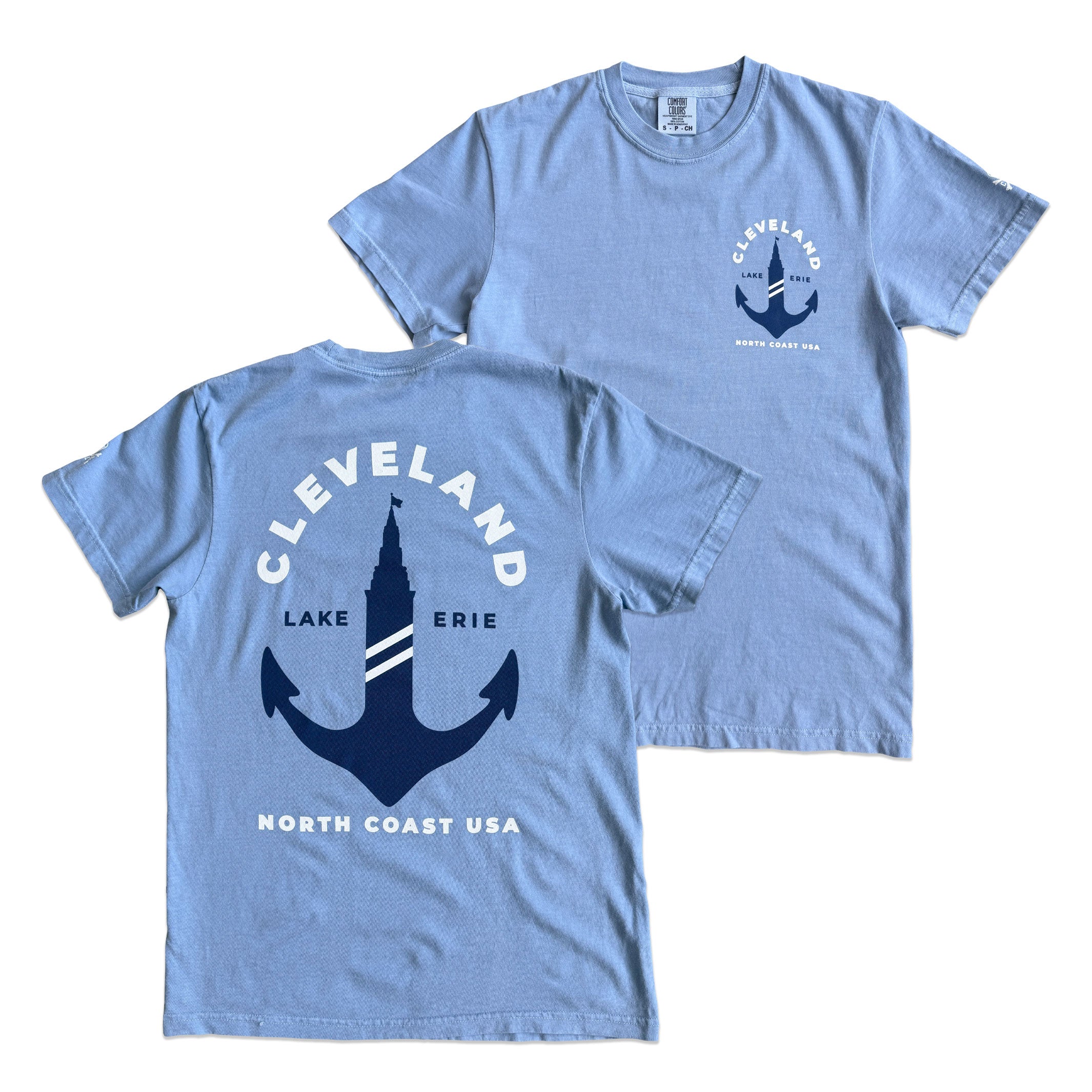 Terminal Tower Anchor T-Shirt | Cleveland Lake Erie Shirt | CLE