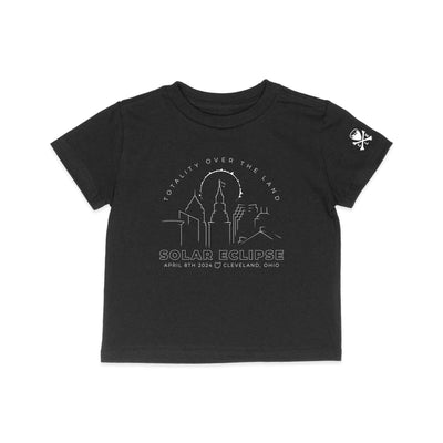 Cleveland Solar Eclipse - Toddler Crew T-Shirt