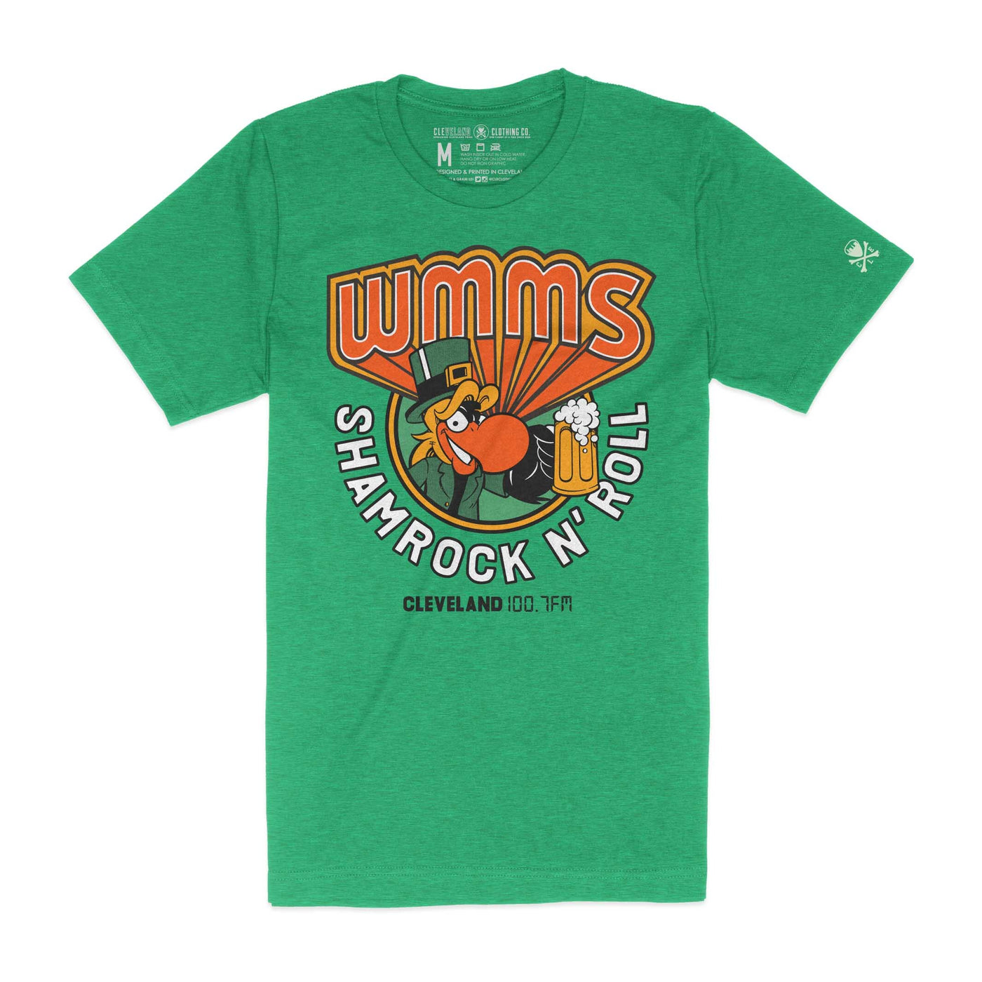 WMMS Shamrock & Roll - Unisex Crew T-Shirt