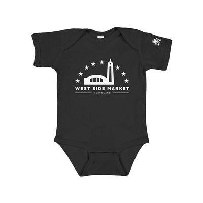 West Side Market Logo - Black - Newborn & Infant Bodysuit