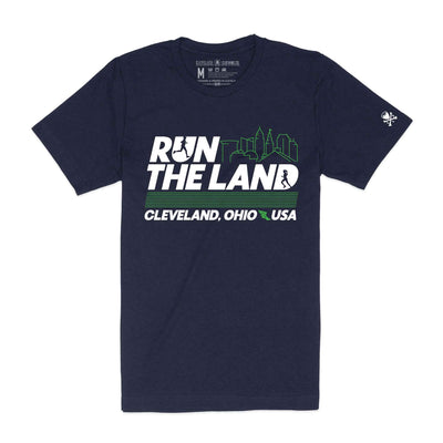 Run The Land - Cityscape Unisex Crew T-Shirt