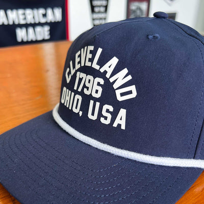 Cleveland Ohio 1796 Active Poly Snapback Hat