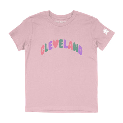 Cleveland Heart Arch - Youth Crew T-Shirt