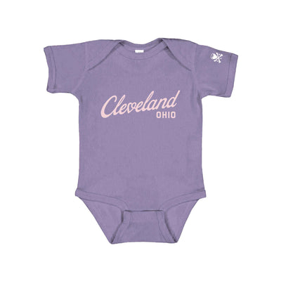 Cleveland Heart Script - Newborn and Infant Bodysuit