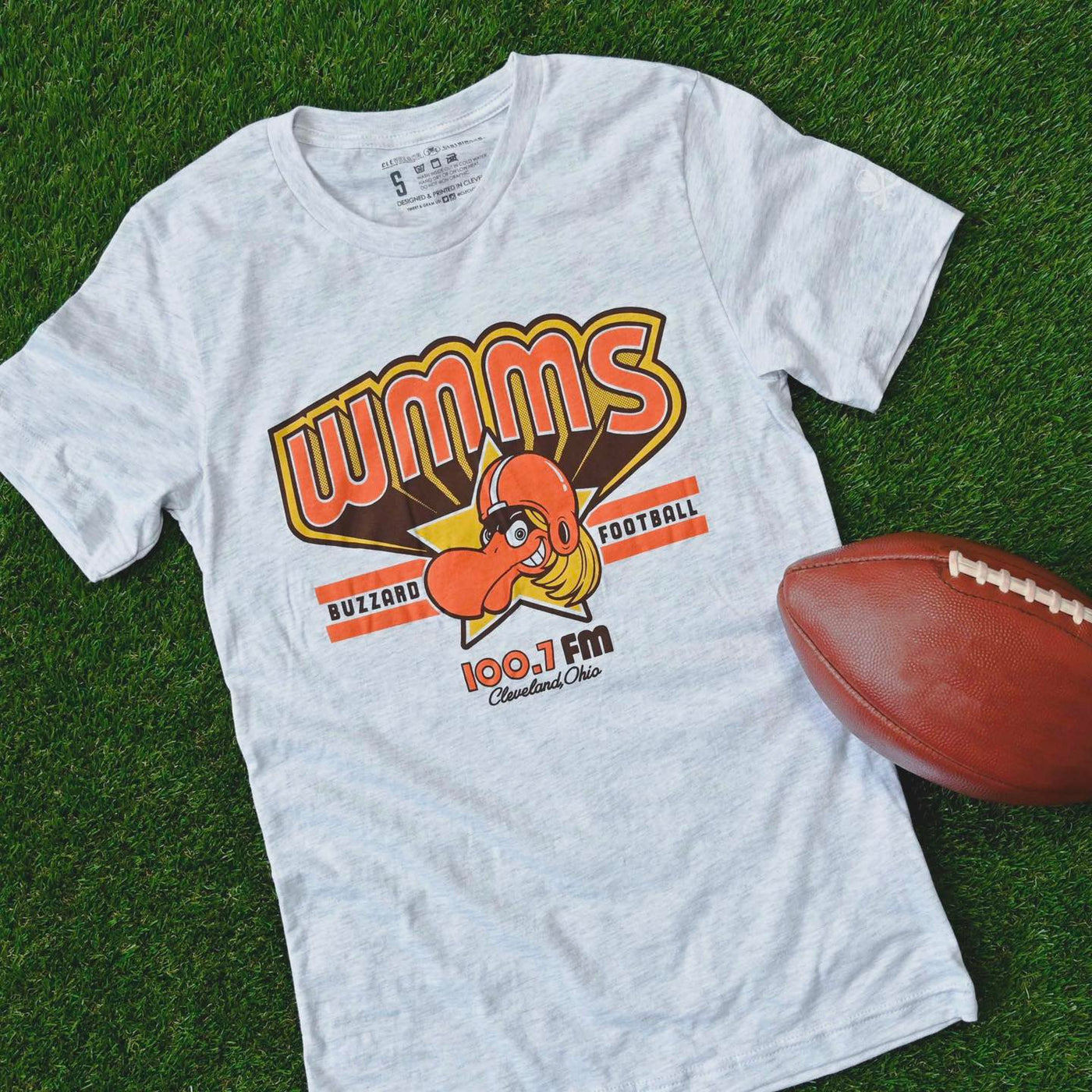WMMS Buzzard Football - Unisex Crew T-Shirt *Officially Licensed