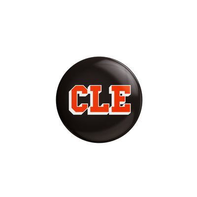 CLE College Brown/Orange Button