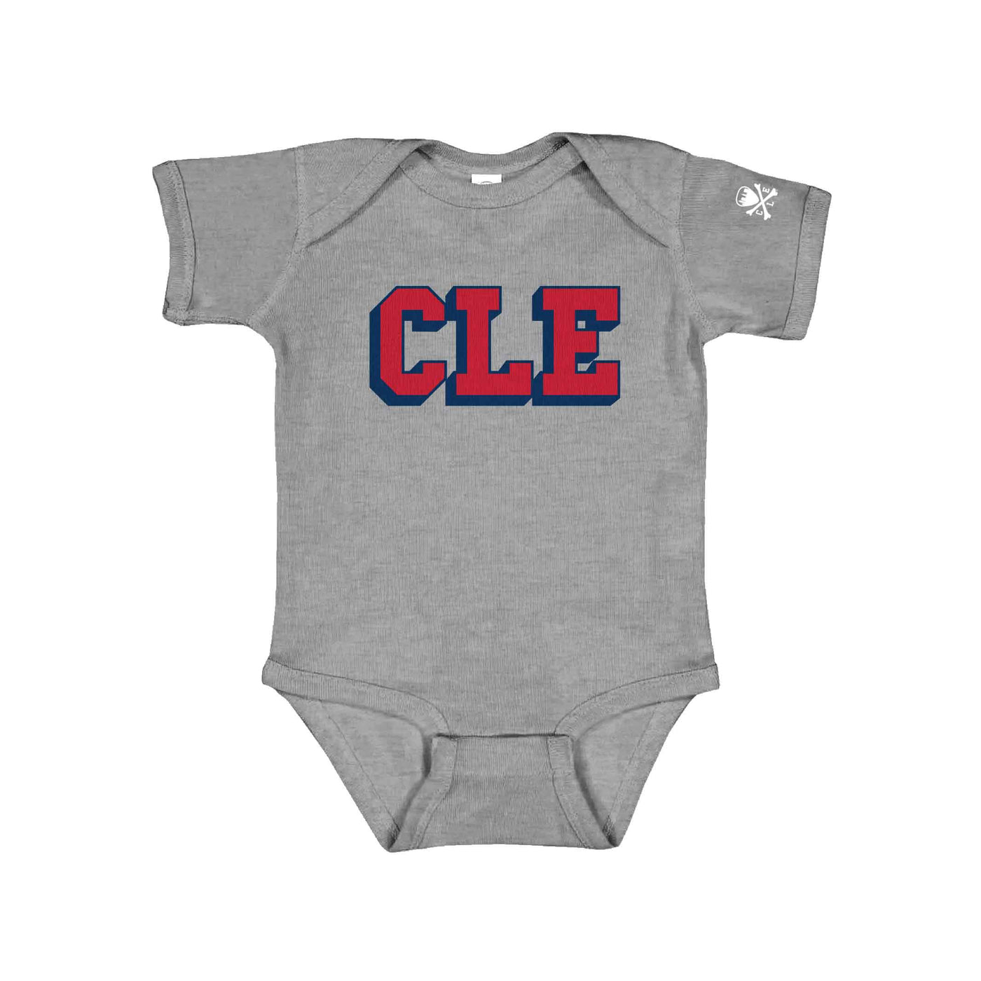 CLE College - Navy/Red - Newborn & Infant Bodysuit
