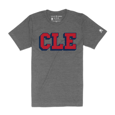 CLE College - Navy/Red - Unisex Crew T-Shirt