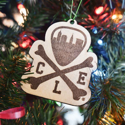 CLE Logo Wood Ornament