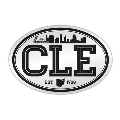 CLE Cityscape - Car Magnet