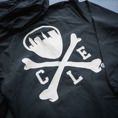 CLE Logo Windbreaker - Black