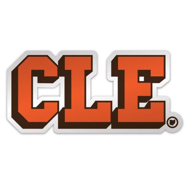 CLE College - Brown/Orange - Sticker
