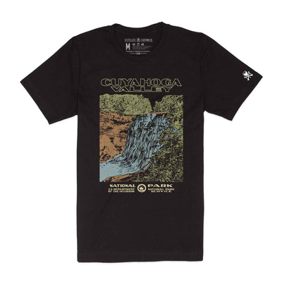 CVNP Waterfall - Unisex Crew T-Shirt