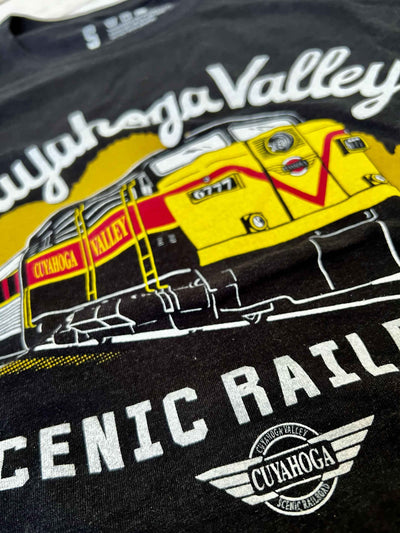 Cuyahoga Valley Scenic Railroad Train - Unisex Crew T-Shirt