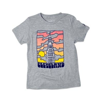 Groovy Terminal Tower - Youth Crew T-Shirt