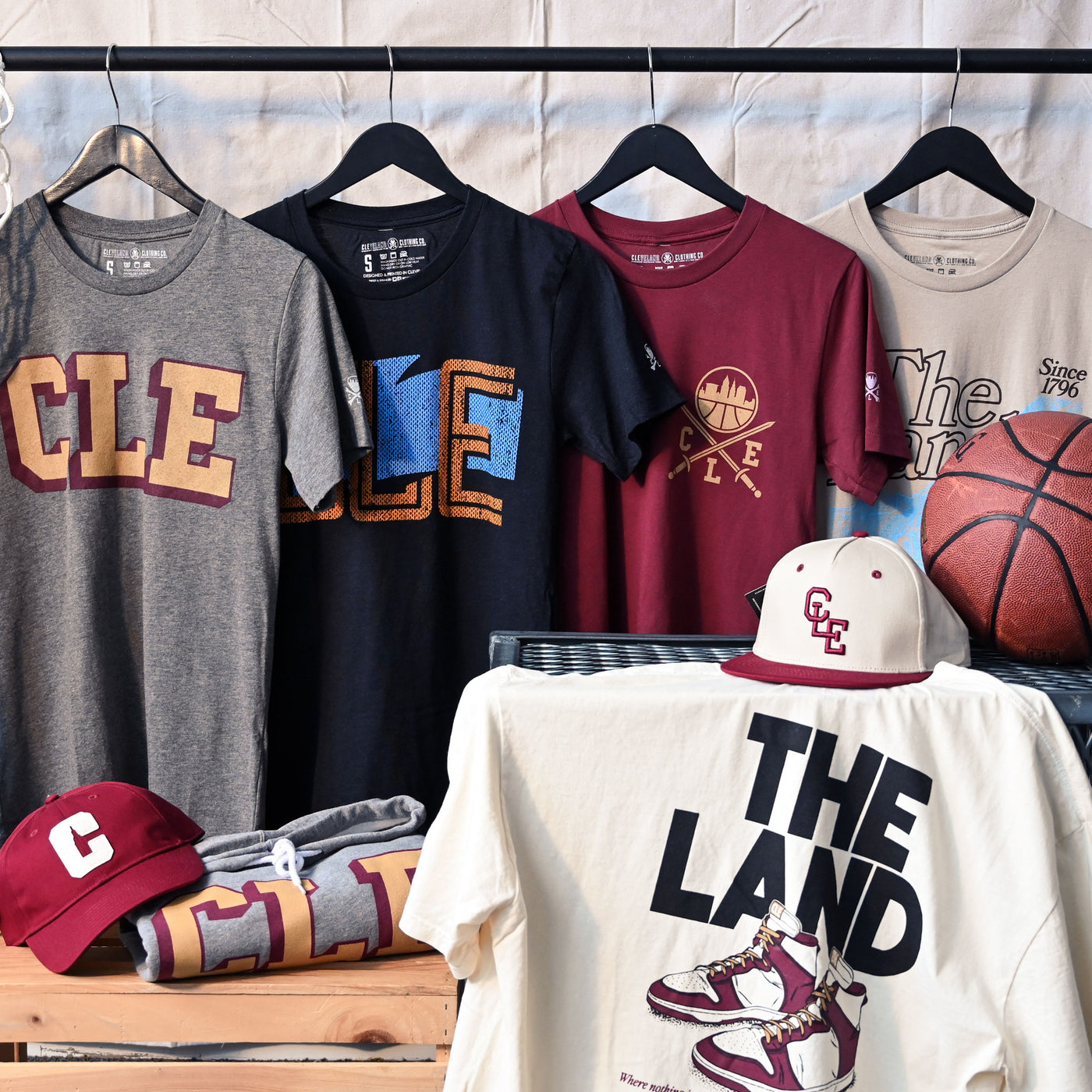 Cleveland Basketball T-Shirts, Sweatshirts, Hats, Socks & More