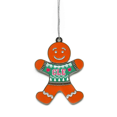 Gingerbread Man Holiday Ornament