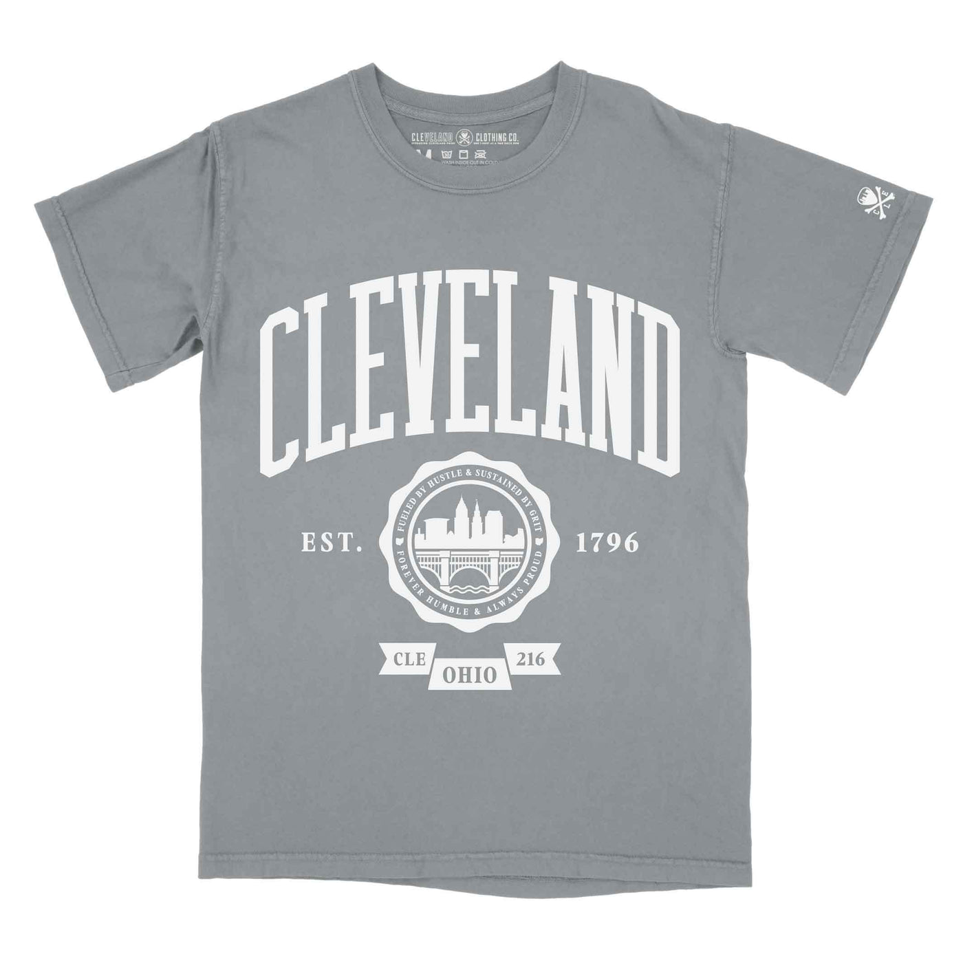 Cleveland Collegiate Seal - Unisex Crew T-Shirt