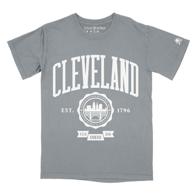 Cleveland Collegiate Seal - Unisex Crew T-Shirt