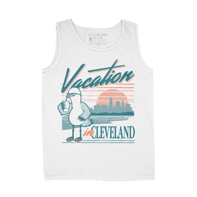 Vacation In Cleveland Seagull - Unisex Tank top