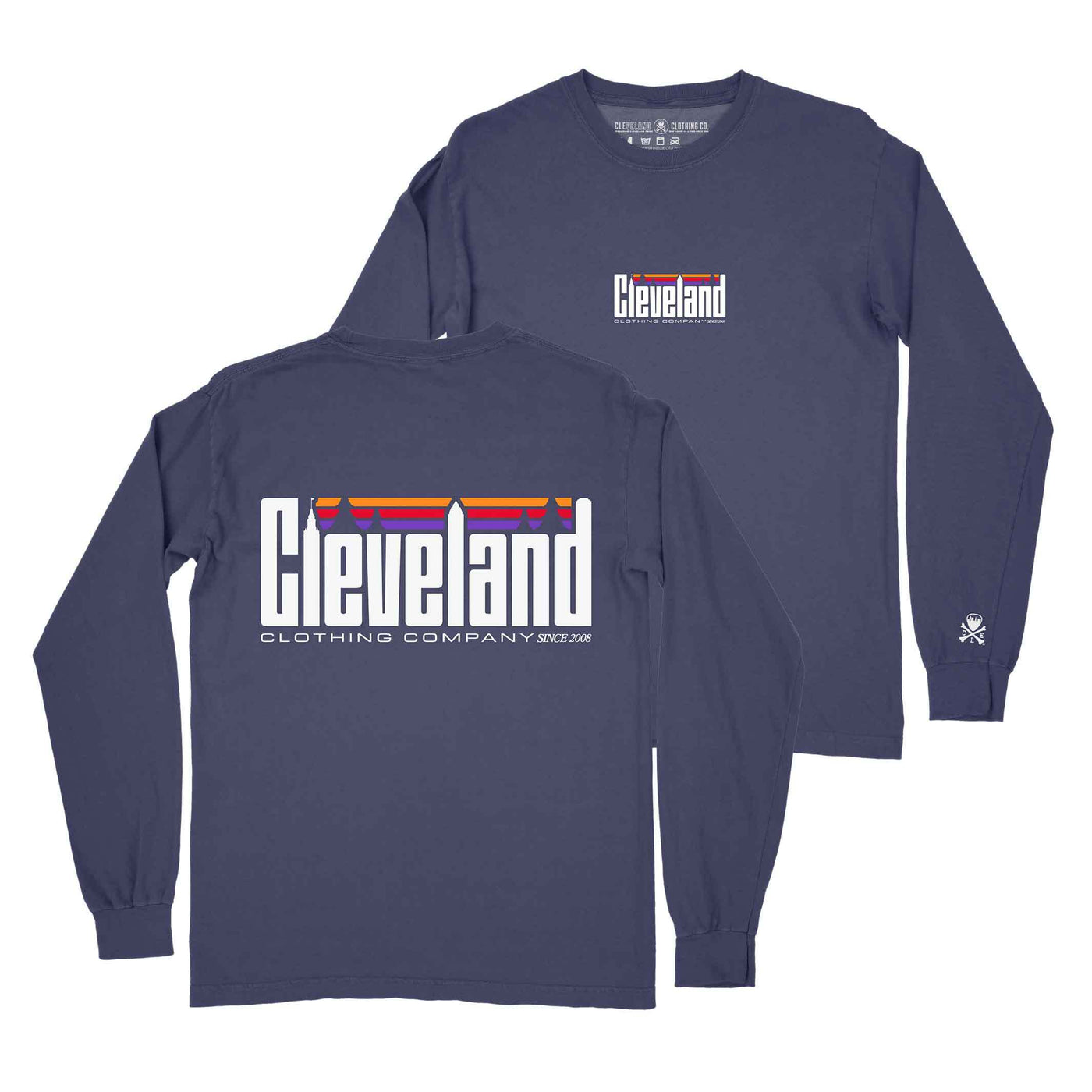 Cleveland Clothing Outdoors Unisex Crew Long Sleeve T-Shirt