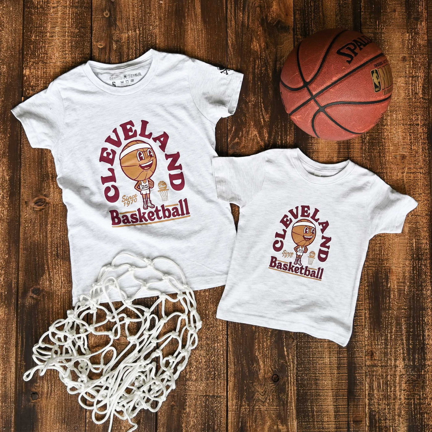 Cleveland Basketball Mascot - Toddler Crew T-shirt