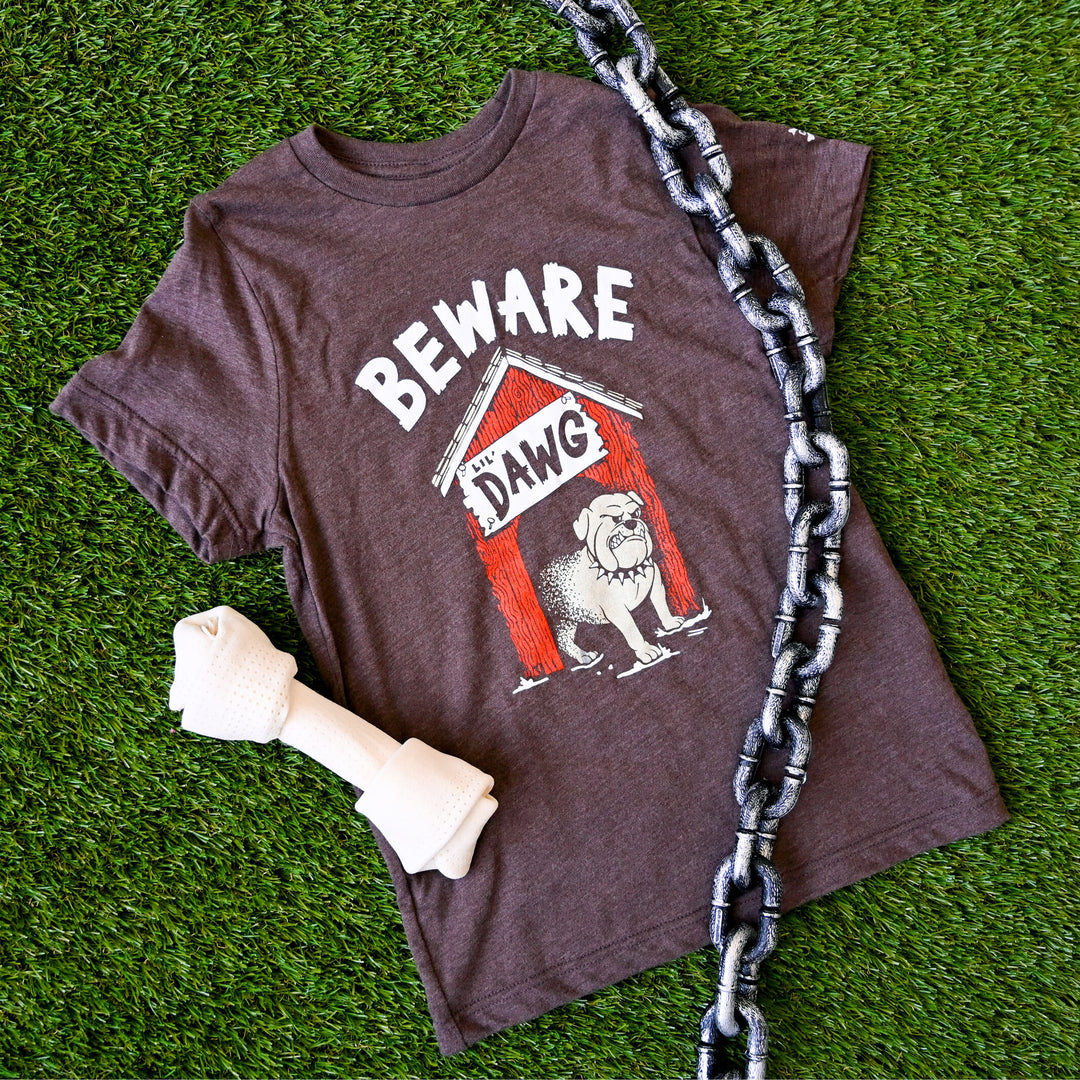 L.G.B ルグランブルー　Beware of the Dog Tシャツブラウン L.G.B ルグランブルー Beware of the Dog Tシャツブラウン