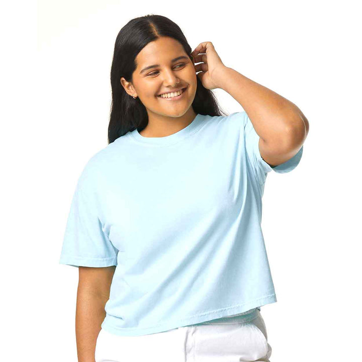 Midwest Paradise Women's Boxy Crop T-Shirt | Vintage Midwest Shirt