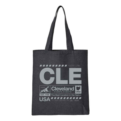 CLE Airport Code - Tote Bag